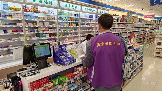 基隆市卫生局表示，宝林茶室有疑虑粄条并未流入基隆市；日本小林制药红麴部分，已清查末端通路共13 家贩售红麴相关产品，皆已预防性下架。（基隆市卫生局提供／徐佑升基隆传真）