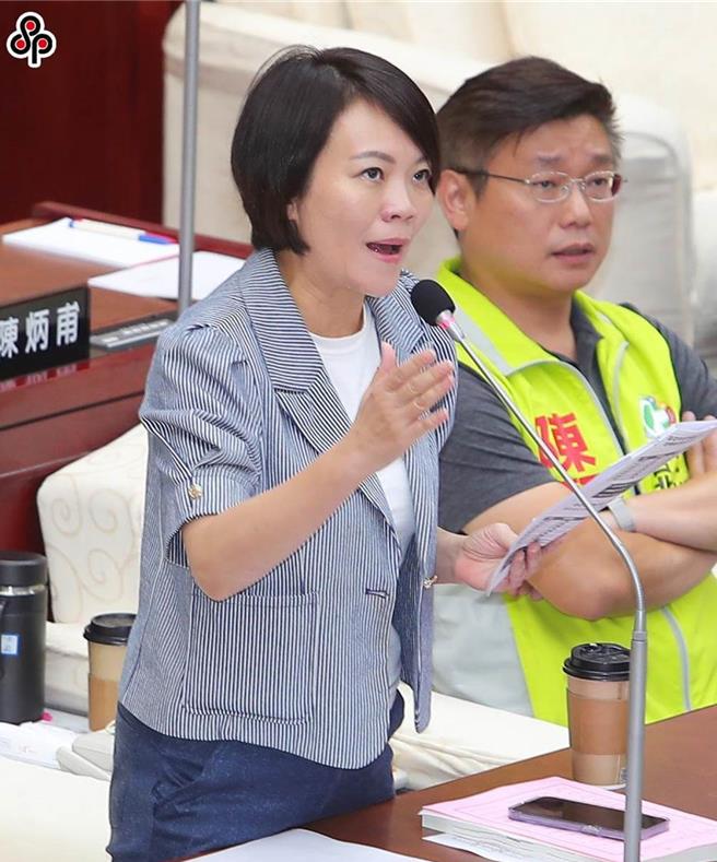 民进党台北市议会党团总召简舒培。（本报资料照片）