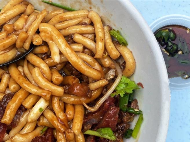 图为怡保「乾捞老鼠粉」，非当事老鼠粉。（刘咏乐摄）