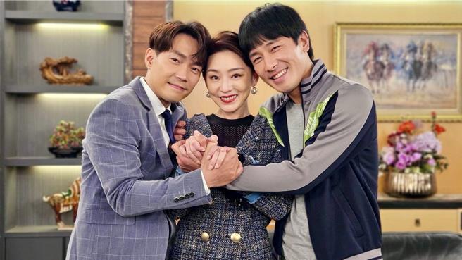 赖芊合剧中有傅子纯与许仁杰两个真假儿子。（民视提供）