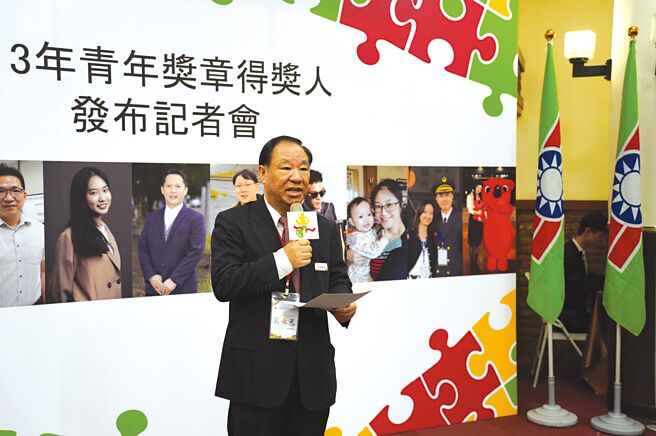 救国团113年《青年奖章》名单揭晓，葛永光主任鼓励青年人培养正确价值观。 图／救国团提供