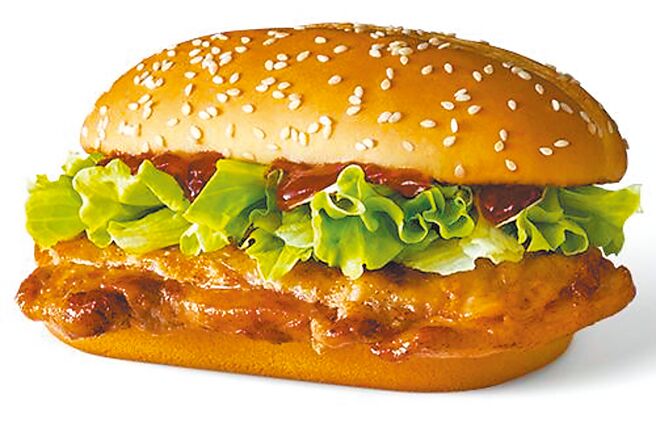 麥當勞「板烤雞腿堡」，單點84元、經典套餐149元。（麥當勞提供）