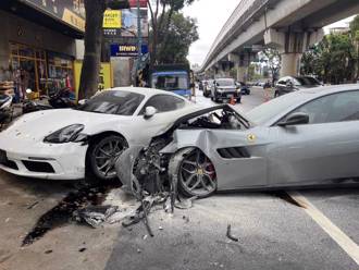 「德博」超级业务员海赚上亿 爽开千万法拉利「撞保时捷」登上新闻