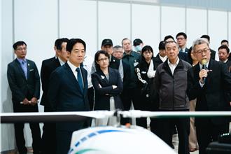 賴清德偕蕭美琴訪視中科院 盼持續強化國防自主能量