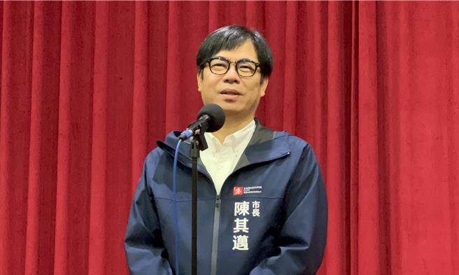 水利署依中央氣象署預報，評估未來1季雨量為正常至偏少，對此，高雄市長陳其邁表示，現在水情還正常，今年水情相對穩定，備用水源也充足。（洪浩軒攝）