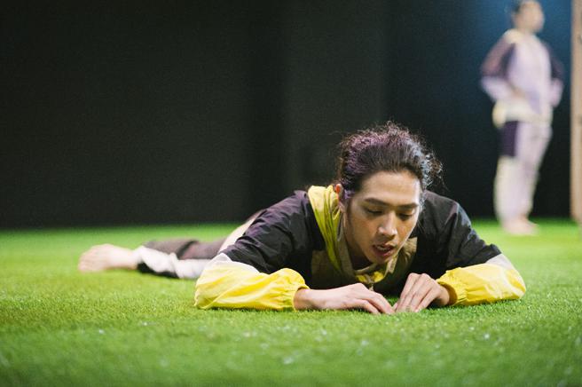 团长许程崴首度在春艺的舞台上演出（图片来源：摄影郑存妤 高雄市文化局提供）