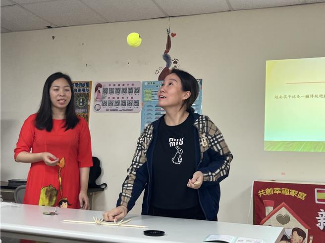 移民署中區事務大隊苗栗縣服務站，28日偕同苗栗縣家庭教育中心舉辦多元文化宣導活動。（移民署苗栗縣服務中心提供／謝明俊苗栗傳真）