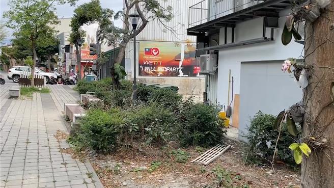 台東市三角公園附近的發生酒後肢體衝突案件。（蔡旻妤攝）