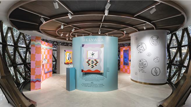 Delvaux於香港K11 MUSEA的展場外觀。（Delvaux提供／黃唯淯台北傳真）