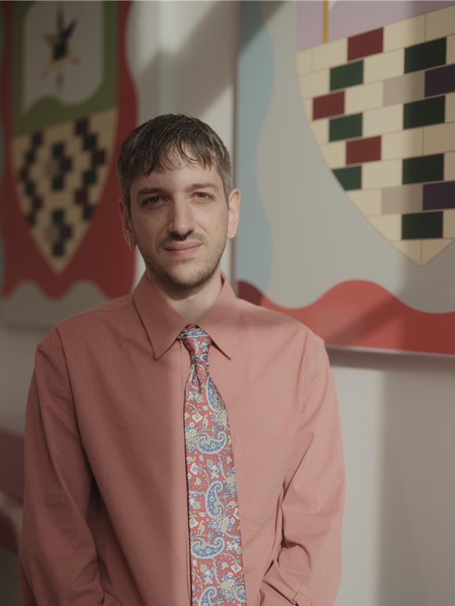 藝術家Kasper Bosmans。Delvaux提供／黃唯淯台北傳真）