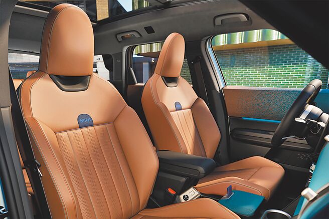 座椅改採Vescin合成皮，實踐永續BIG LOVE理念。（汎德提供）