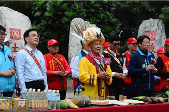 花蓮撒固兒部落聚會所啟用 撒奇萊雅族祭祖祈福