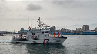 澎湖海巡第3艘35噸艇進駐  強化消防滅火功能