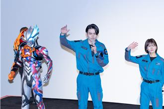 《超人力霸王布雷萨》男女主角来台宣传 特映会被粉丝感动到落泪