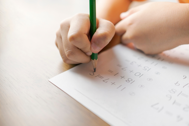 小二数学题难倒一票成年人。（示意图：shutterstock／达志）