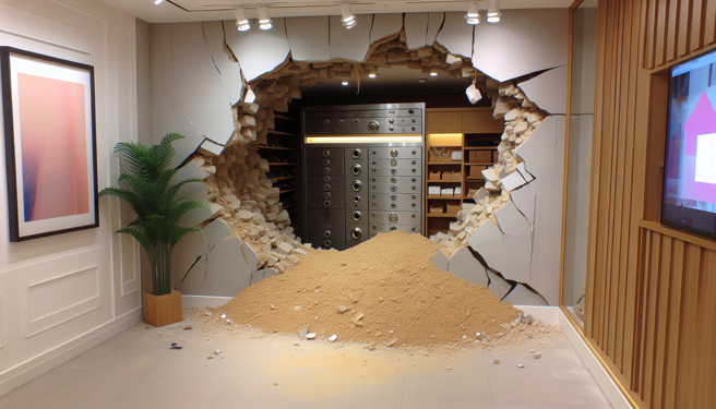 美国纽泽西州海洋郡一间珠宝店「Venzio Jewelers」遭窃贼偷走价值100万美元（约新台币3194万元）的珠宝。（示意图、与本案无关／AI生成）