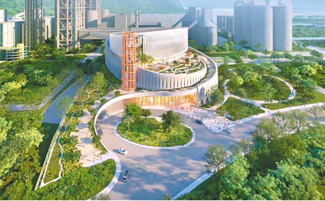 台泥和平厂内兴建再生资源利用中心，已开始处理垃圾，花莲县议会通过回馈金使用办法。（本报资料照片）