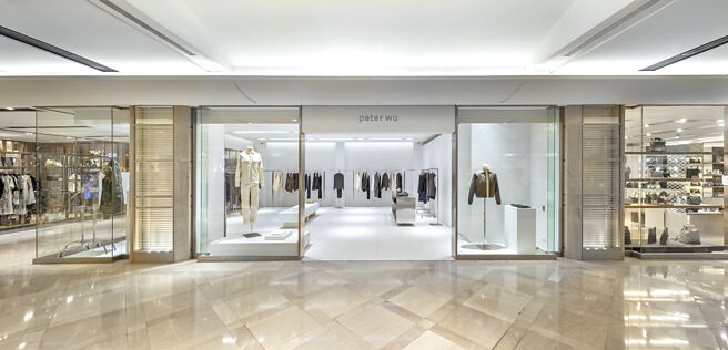 新光三越A9的peter wu專賣店。（peter wu提供）