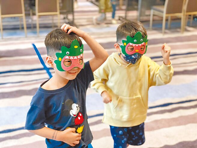 「冒险家希尼之海岛歷险记」活动引导小朋友们进入海岛冒险故事中。（国泰饭店观光事业提供）