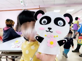 臺北醫院舉辦兒童節活動 溫馨氛圍籠罩病房