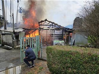 南投全國優良鹿場遇惡火 2隻水鹿逃生不及遭火噬