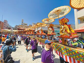 金門浯島城隍季少陸進香團 盛況難再