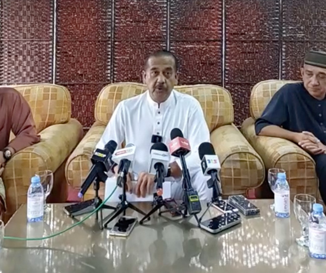 图为马国全国警察总长拉札鲁丁（Razarudin Husain）。（路透社）