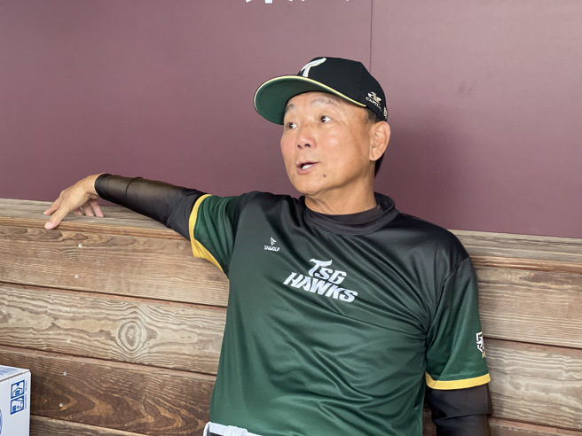 台鋼雄鷹總教練洪一中。（資料照，毛琬婷攝）