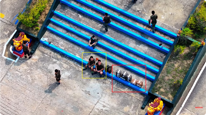 大陆无人机飞到二胆岛，我国军活动曝光。（取自「研究星星二十年」YT频道、吕礼诗脸书）