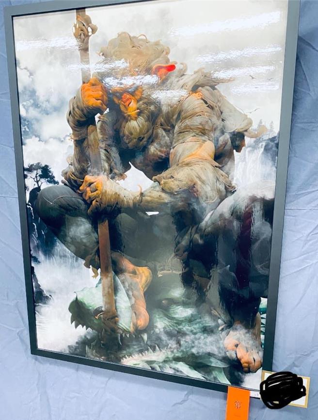 新北市復兴商工举办67周年校庆，于25日、26日办理师生美展，但学生首奖得主作品被外界质疑使用AI制图。（翻摄自脸书）