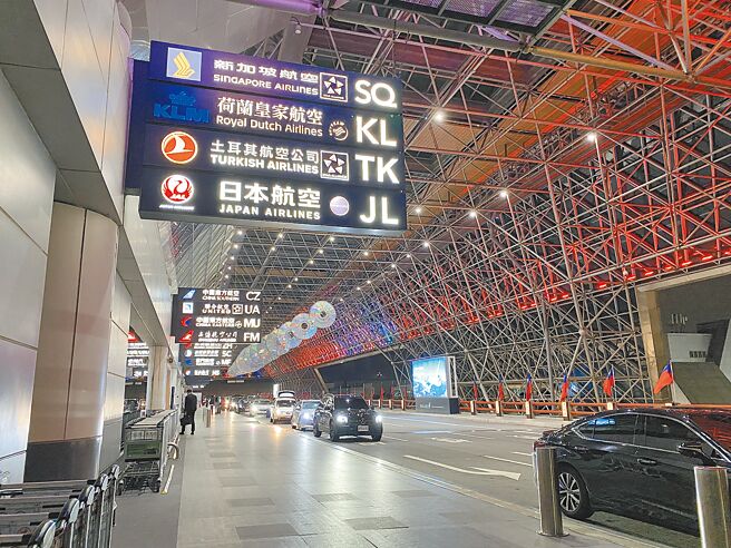 疫情趨緩後民眾瘋出國，桃園國際機場2022至2023年航班達31萬4267架次，目前航運量逐漸上升，桃園環保局今年也將微幅擴大市內三級航空噪音管制區範圍。（蔡明亘攝）