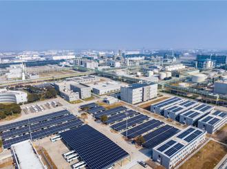 科思創上海基地啟用大型太陽能發電 創新應用聚氨酯於綠能