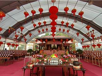 超渡法會達千桌 供品將集成「保庇箱」分送南投偏鄉小學