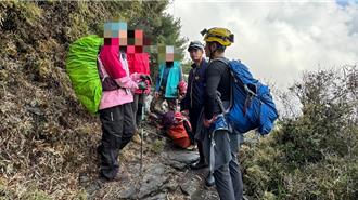 怎麼又出事！玉山登山步道出意外  女登山客滑落40米邊坡