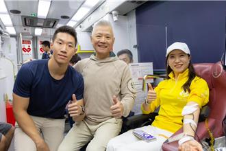 1個月幫血庫募集上萬袋 戴永輝感謝各界熱血英雄