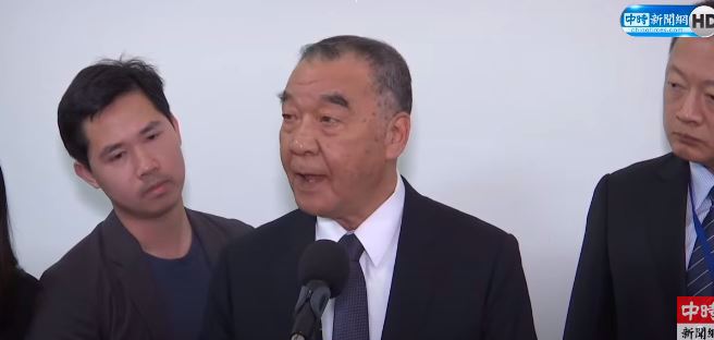 国防部长邱国正。（取自直播）