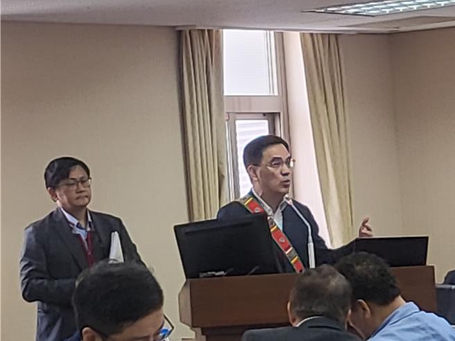 原住民族委員會主任委員夷將·拔路兒。（李欣恬攝）