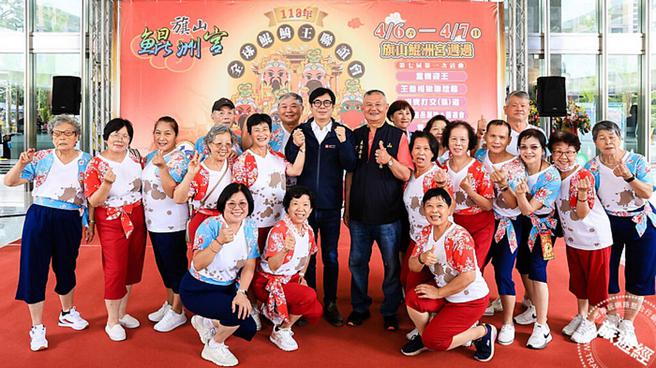 鲲洲宫「全球王爷．旗山有约」为旗山宗教盛事。（图／高雄市政府）
