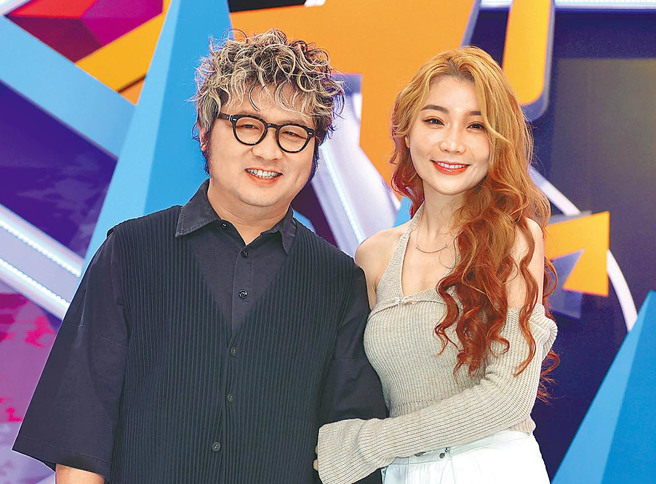 纳豆（左）与女友依依交往多年感情稳定。（图／中时资料照）