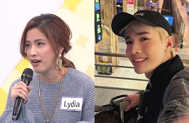 蔡沐妍(左)，鍾明軒(右)。（圖／翻攝自臉書、小明星大跟班截圖）