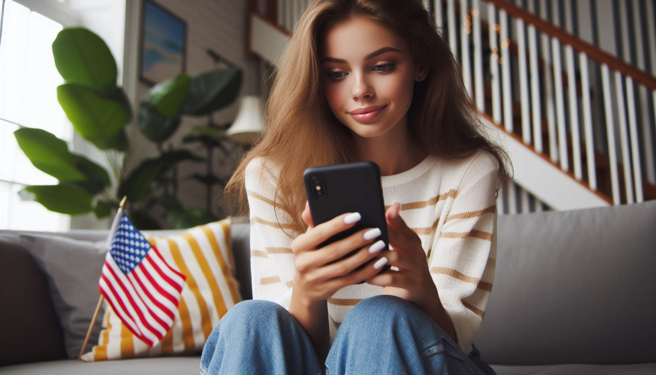 美国一名25岁人妻女教师，利用IG讯息诱惑16岁男学生，与她发生关系。（示意图、与本案无关／AI生成）