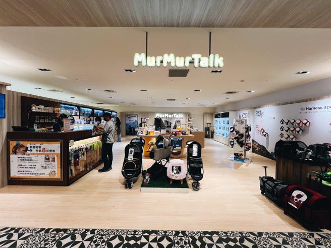 搶年輕新家庭的寵物商機，新光三越信義A11打造潮流的毛孩專區。（新光三越提供）