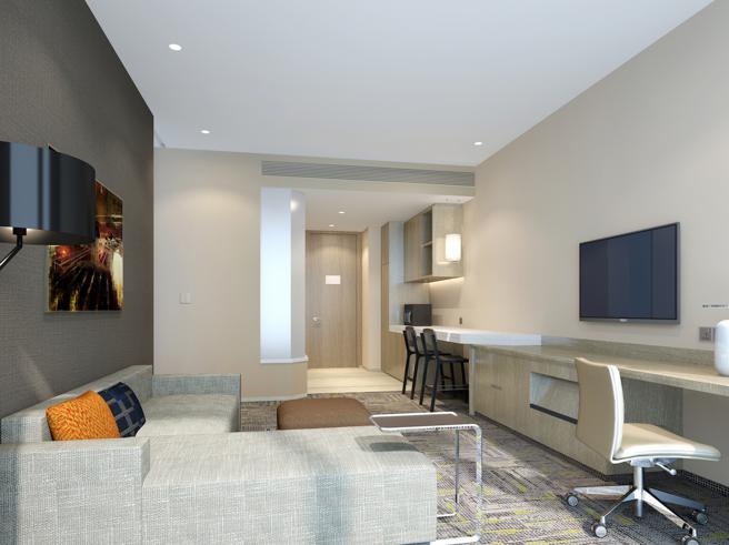 宏匯广场全檔期3月28日至4月17日会员当日消费满3000元，可抽「新北新庄凯悦嘉轩标准客房」住宿券。（宏匯广场提供）