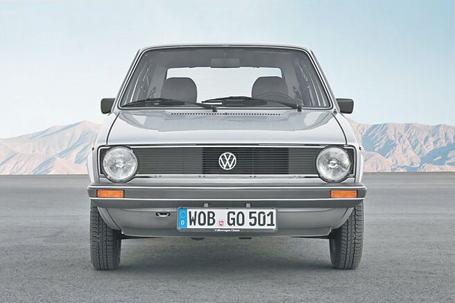 VW第一代Golf自1974至1983年。（VW提供）