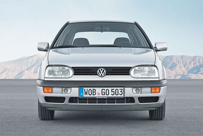 VW第三代 Golf自1991至1997年。（VW提供）