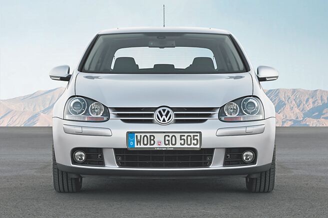 VW第五代 Golf自2003至2008年。（VW提供）