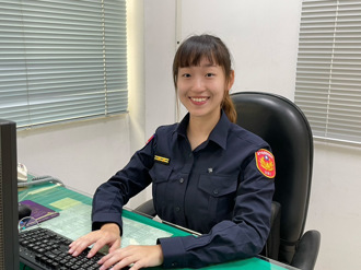 50年首見！27歲正妹接任台中港警總隊中隊長 高中曾是熱舞社