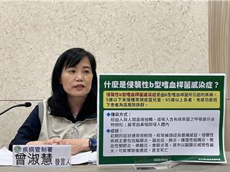 今年首例侵襲性b型嗜血桿菌 疾管署：打流感疫苗也有效 