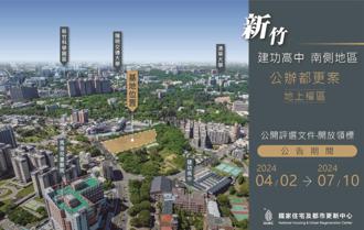 看好科技产业动能 新竹建功公办都更地上权区48亿招商
