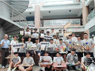 東專土木科參與全國木橋設計賽 獲2項全國第3名